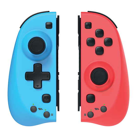 spirit of gamer SWITCH LITE MY-JOY PLUS Manuel