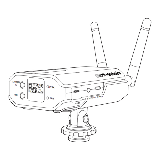 Audio-Technica ATW-1701 Mode D'emploi