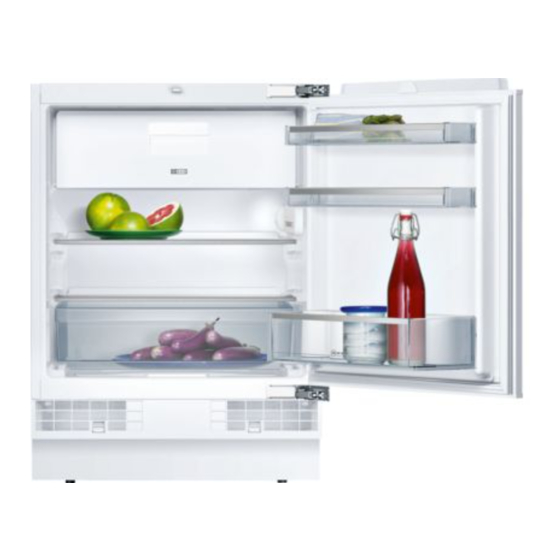 NEFF K433 Serie Manuel D'utilisation