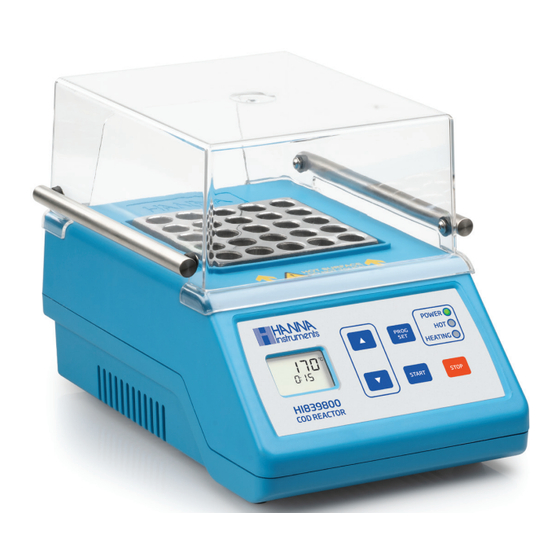 Hanna Instruments HI839150 Manuel D'utilisation