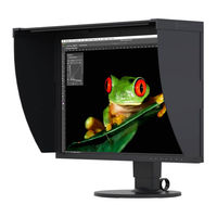 Eizo colorEdge CG2420 Manuel D'utilisation