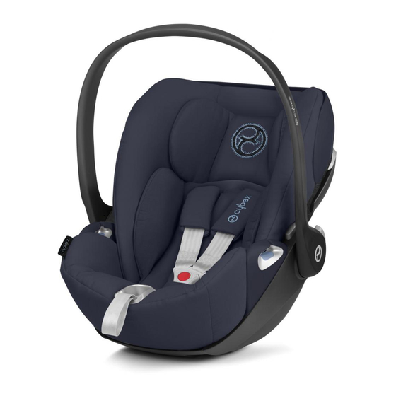 CYBEX PLATINUM CLOUD Z i-SIZE Mode D'emploi