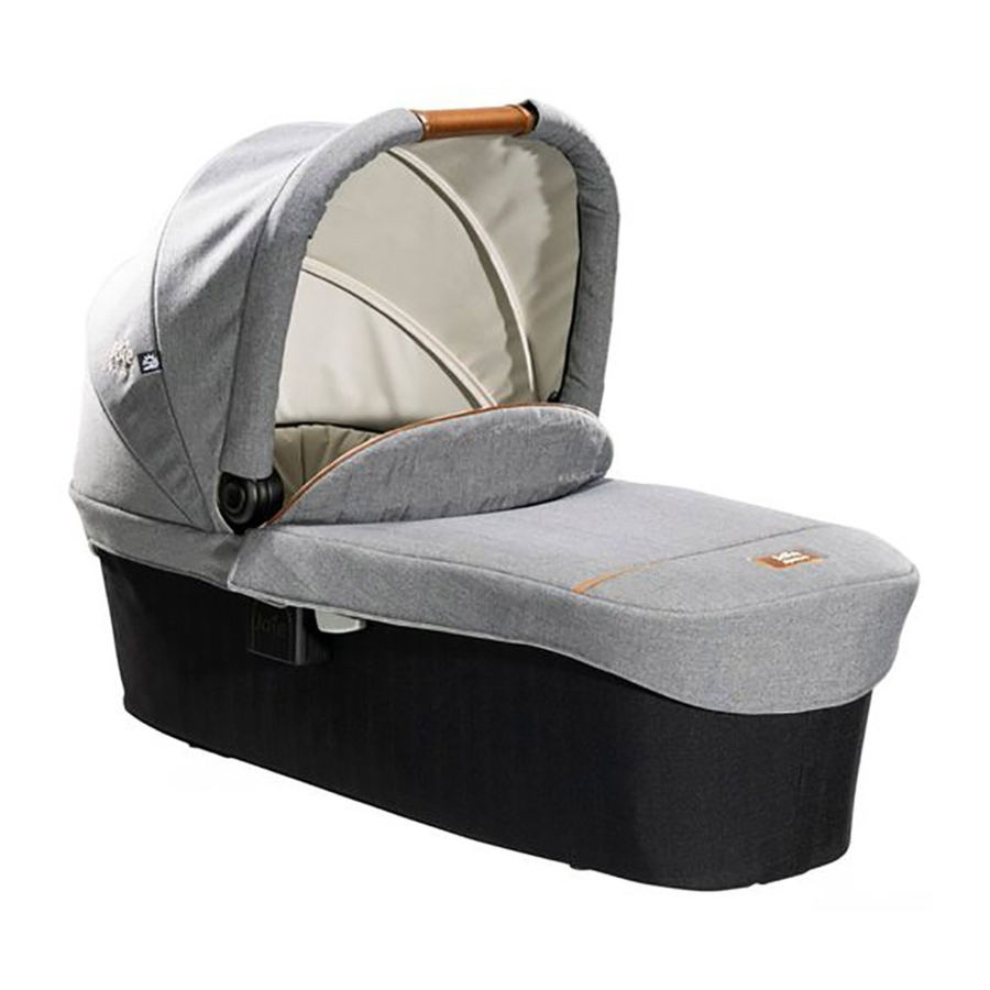 Joie soft carry cot Manuels