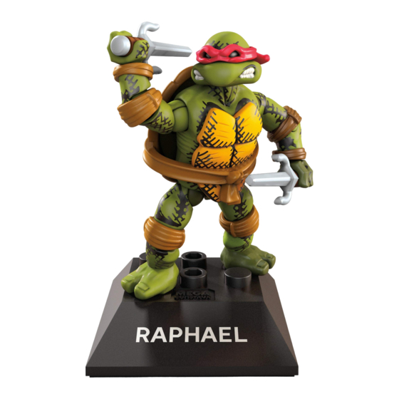 Mega Construx RAPHAEL Mode D'emploi