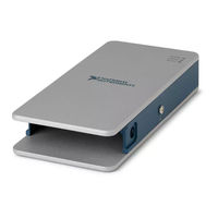 National Instruments NI cDAQ-9181 Démarrage Rapide