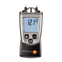 TESTO testo 606-1 Mode D'emploi