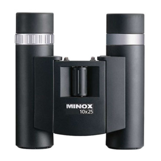 Minox BD 8 x 24 BR Notice D'utilisation