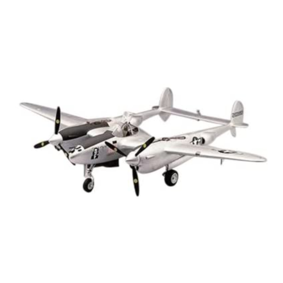 REVELL P-38J LIGHTNING Manuels