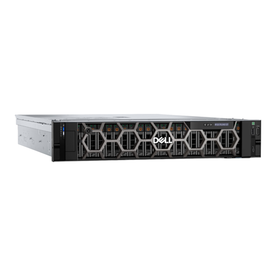 Dell PowerEdge R7615 Manuel D'installation Et De Maintenance