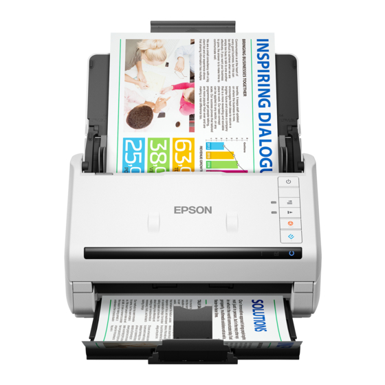 Epson DS-770 Guide Rapide