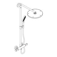 Hansgrohe Raindance Select Showerpipe 300 27114000 Mode D'emploi / Instructions De Montage