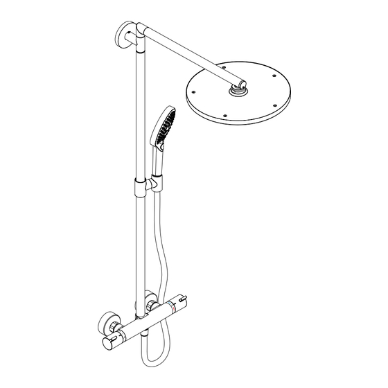 Hansgrohe Raindance Select Showerpipe 300 27114000 Mode D'emploi / Instructions De Montage