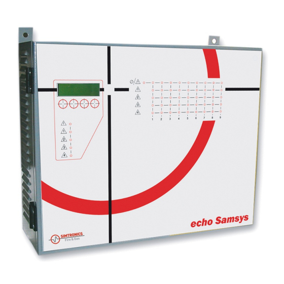 Simtronics ECHO Samsys Notice Technique
