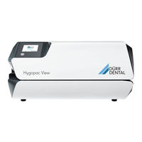 Durr Dental Hygopac View Notice De Montage Et D'utilisation