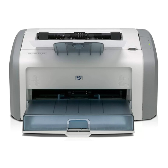 HP LaserJet 1020 Guide De L'utilisateur