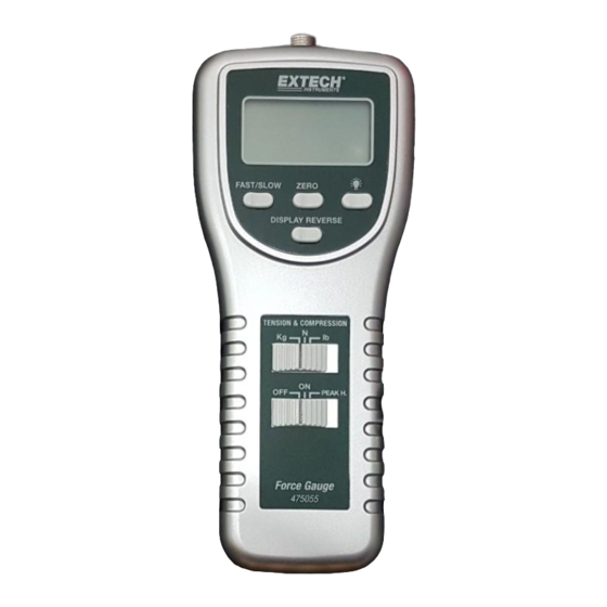 Extech 475055 Manuel D'utilisation