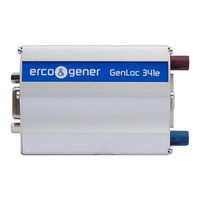 Ercogener GenLoc 341e Guide Utilisateur