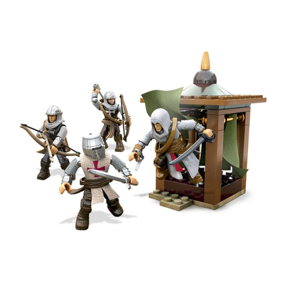 Mega Bloks Assassin's Creed Templar Crusaders Battalion Instructions De Montage