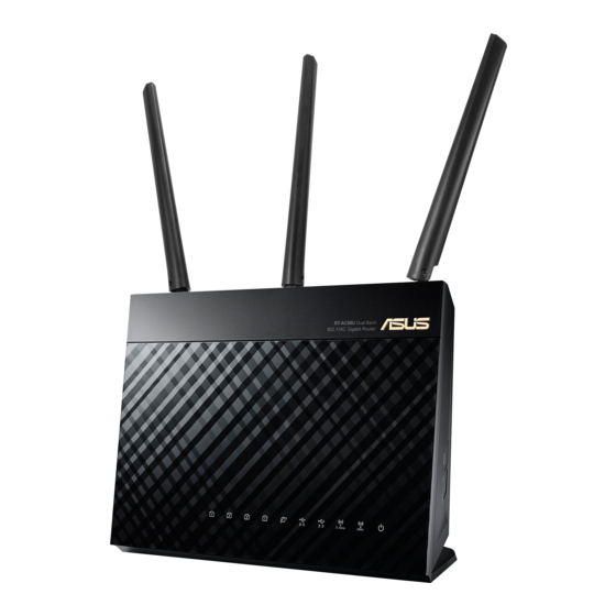 Asus RT-AC68U Guide De Démarrage Rapide