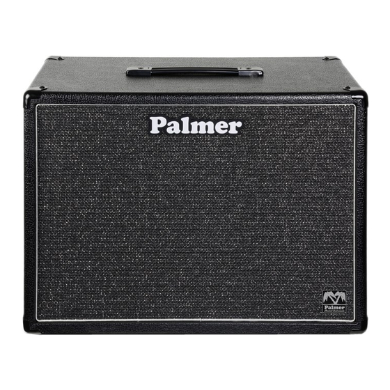 Palmer CAB 212 G12A OB Manuel D'utilisation