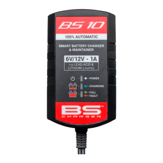 BS Charger BS 10 Manuels