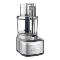 Cuisinart Elemental 11 Mode D'emploi