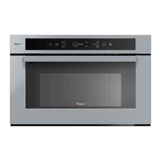 Whirlpool AMW 761 Installation, Démarrage Rapide