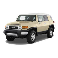 Toyota FJ CRUISER 2012 Manuel Du Propriétaire