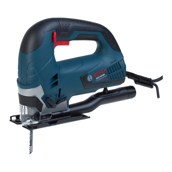 Bosch GST 90 BE Professional Manuels