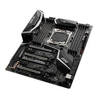 MSI X299 GAMING PRO CARBON Présentation Rapide