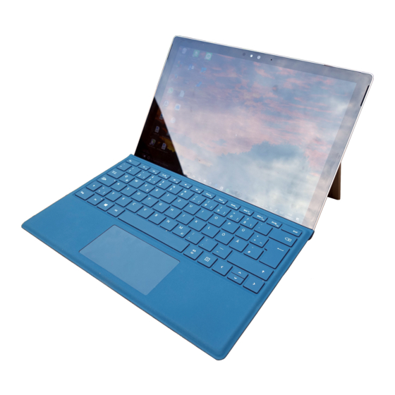 Microsoft Surface Pro 4 Manuel D'instructions