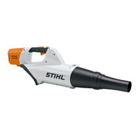 Stihl BGA 85 Notice D'emploi