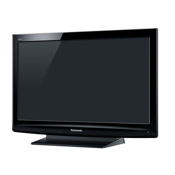 Panasonic VIERA TX-P37C2E Manuels