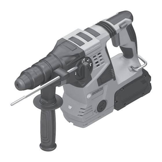 Bosch GBH 18V-28 C Professional Notice Originale