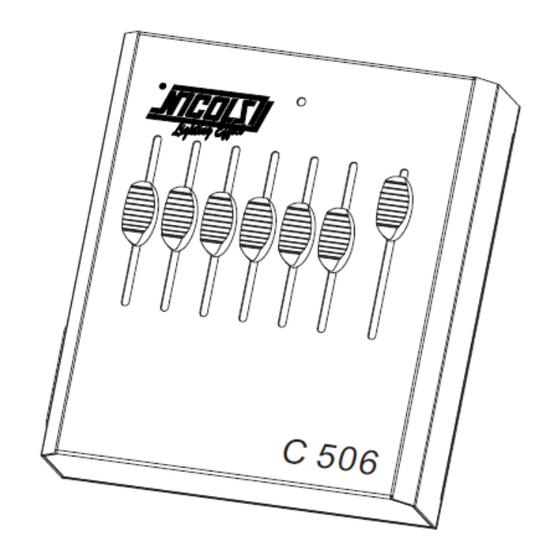 Nicols C506III Manuel D'utilisation