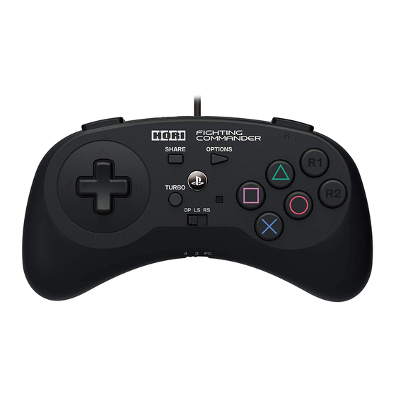 HORI FIGHTING COMMANDER Mode D'emploi