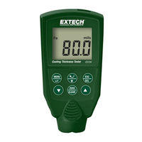 Extech Instruments CG104 Manuel De L'utilisateur