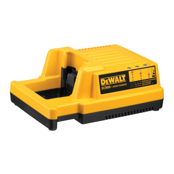 DeWalt DC9000 Guide D'utilisation