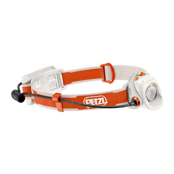 Petzl MYO RXP Mode D'emploi