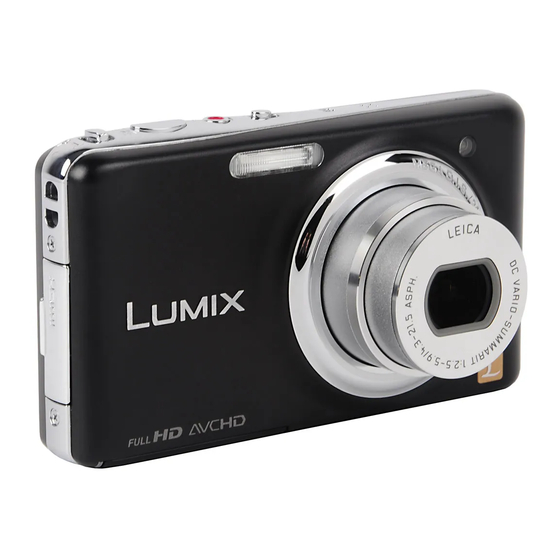 Panasonic LUMIX DMC-FX77 Mode D'emploi