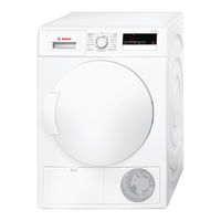 Bosch WTN83200FF Instructions D'installation Et D'utilisation