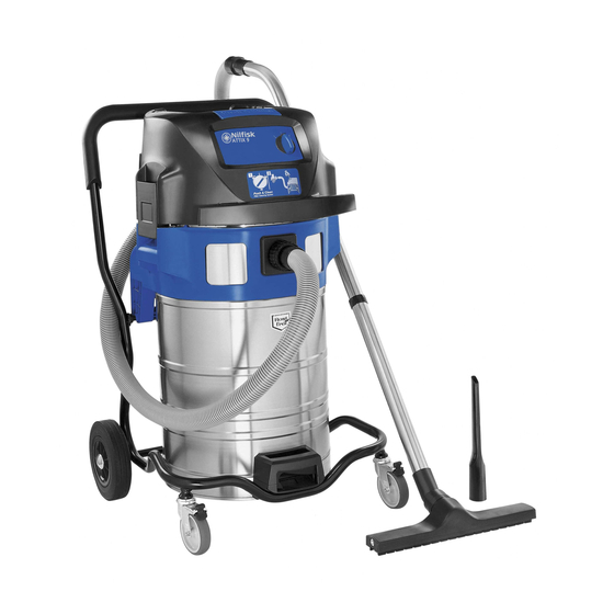 Nilfisk ALTO ATTIX 961-01 Notice D'utilisation