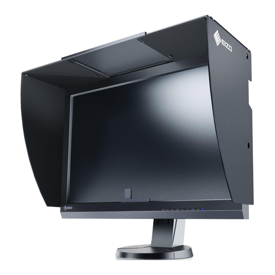 Eizo ColorEdge CG246 Manuel D'utilisation