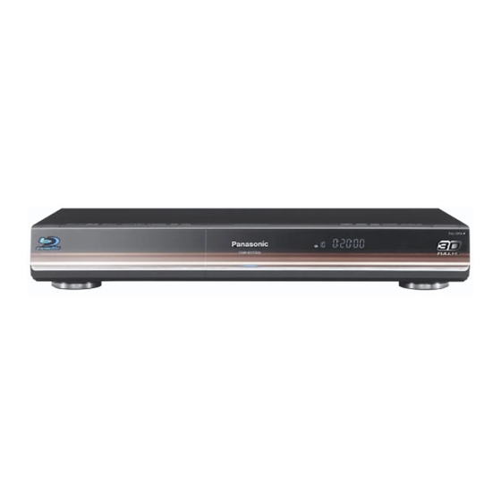 Panasonic DMP-BDT300 Manuel D'utilisation