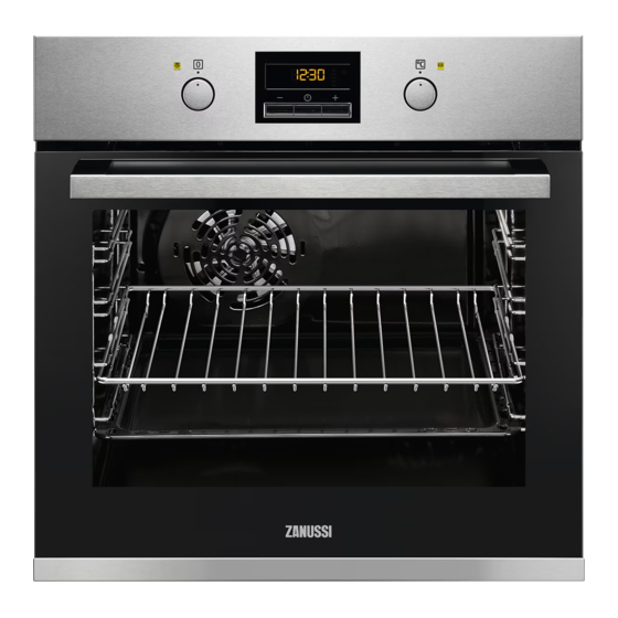 Zanussi ZZB25602XU Notice D'utilisation