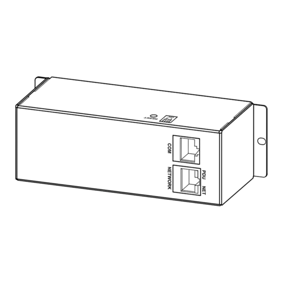 Delta InsightPower SNMP IPv6 Manuel D'utilisation