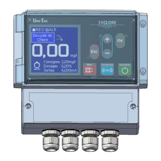 SYCLOPE electronic CEN0008 Notice De Programmation