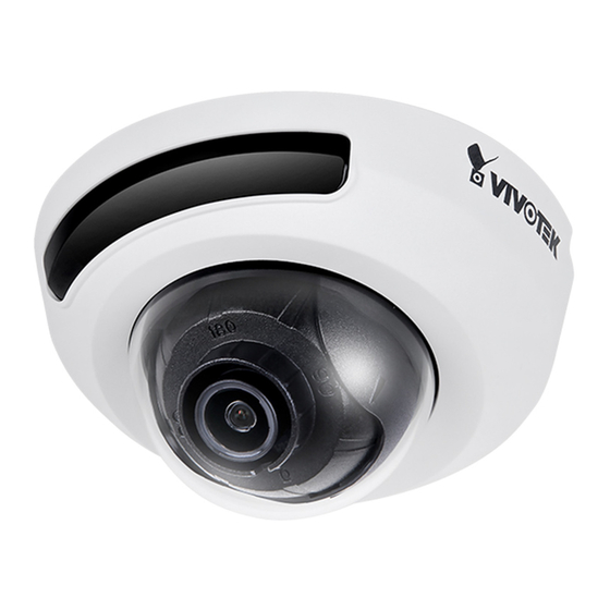 Vivotek FD9166-HN Guide D'installation Rapide