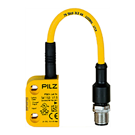 Pilz PSEN cs3.1 Manuel D'utilisation