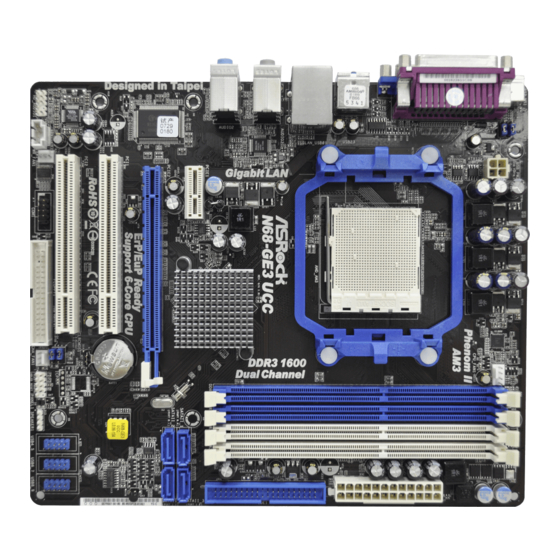 ASROCK N68-GE3 UCC Mode D'emploi